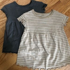 Bundle of 2 Little Co. T-Shirt Dresses